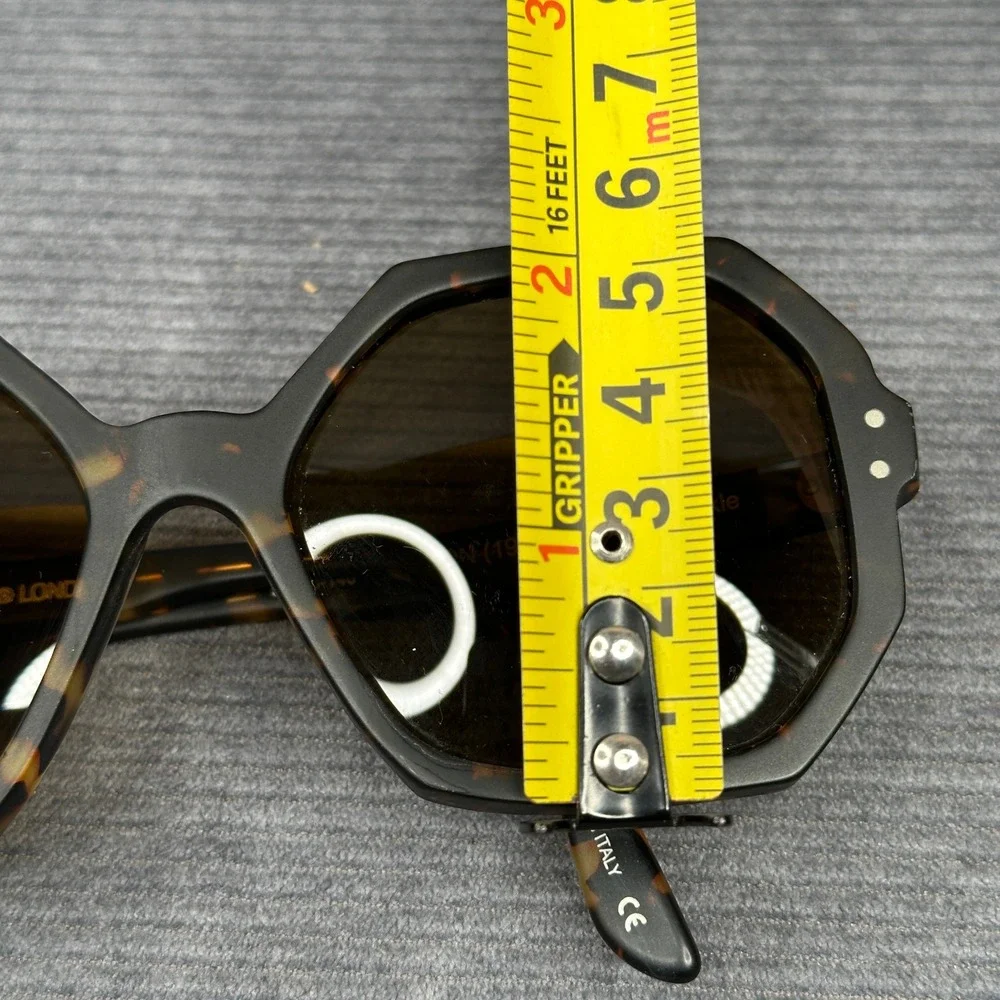 Oliver Goldsmith London Manhattan 1964 Sunglasses Matte Speckled Tortoise Italy